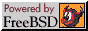 Powered by FreeBSD web button